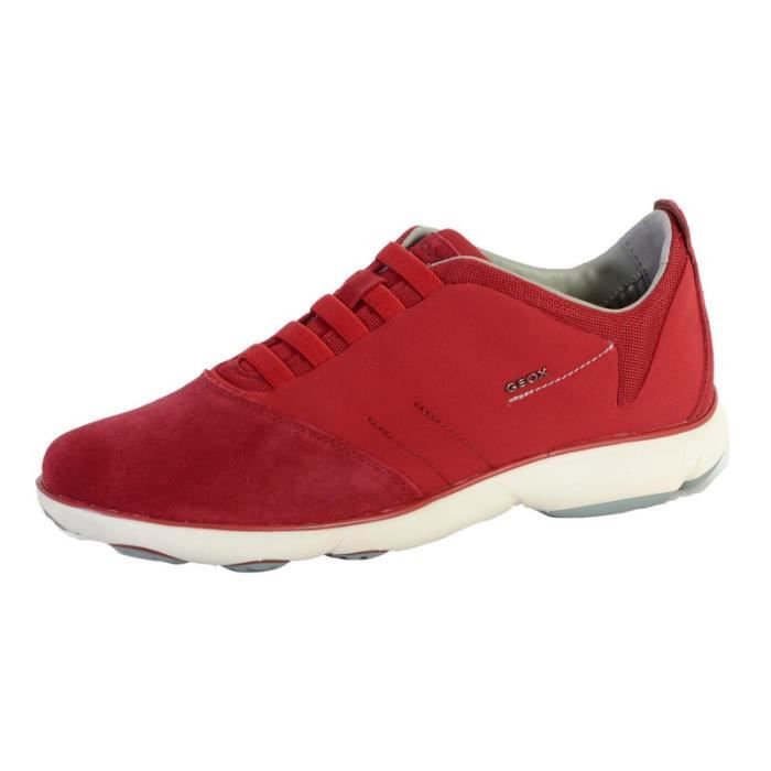 Basket geox rouge femme sales