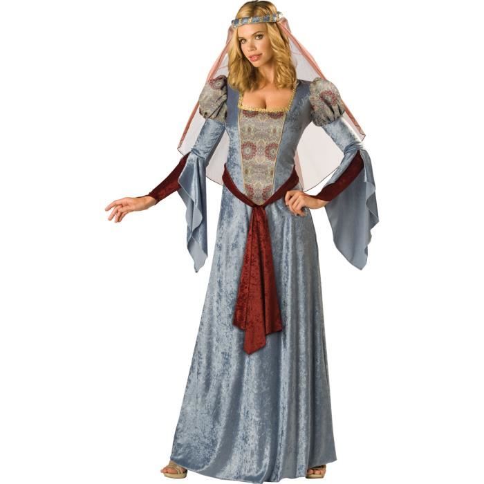 Deguisement Belle Marianne pour femme Premium Disney Princesses Robe Coiffe Ceinture Polyester Cdiscount Jeux Jouets