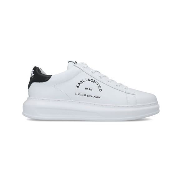 Basket Kapri - KARL LAGERFELD - Blanc - Synthétique - Lacets