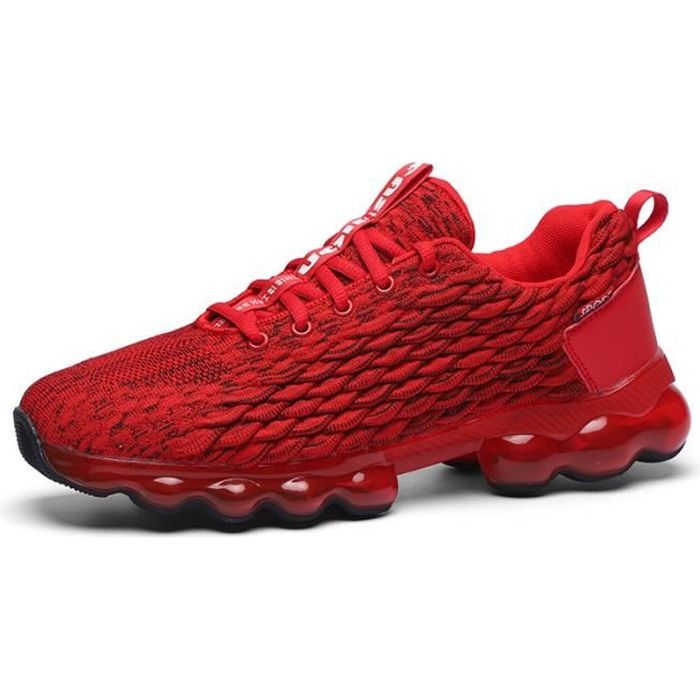 Basquette rouge homme hot sale
