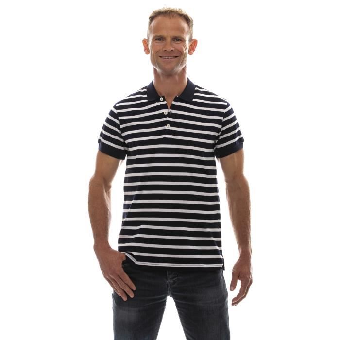 Polo lacoste mariniere discount