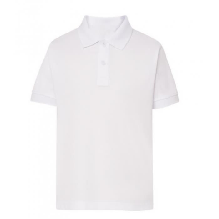 Polo enfant blanc clearance