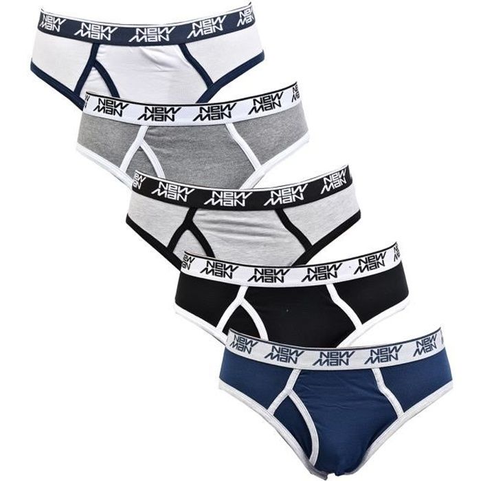 Slips Homme NEW MAN Multicolore Cdiscount Pret a Porter