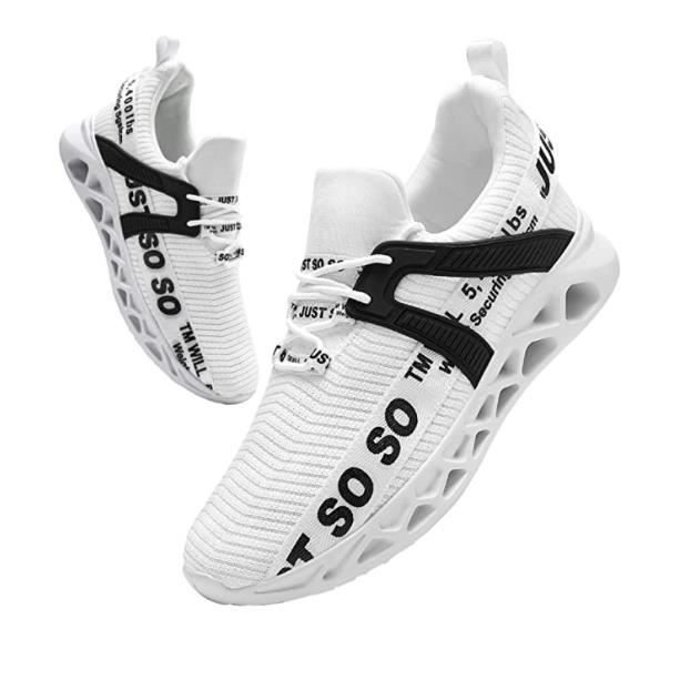 Baskets De Sport Homme En Tissu - Taille 39 à 46, Neuves Avec Emballage - Confortables
