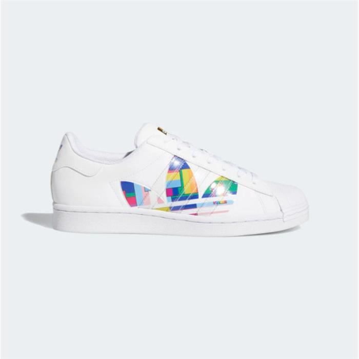 Baskets Original SUPERSTAR FY9022 Chaussures pour Homme Femme Blanc - Cdiscount Chaussures