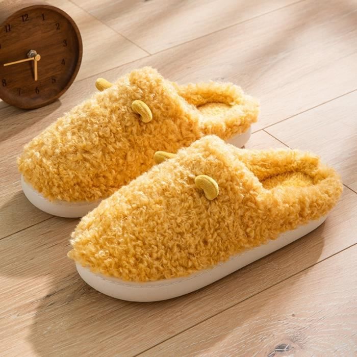 Jolies pantoufles femme sales