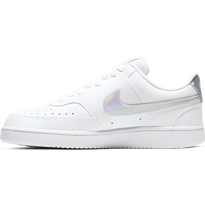 Basket Nike COURT VISION - Blanc - Synthétique - Lacets