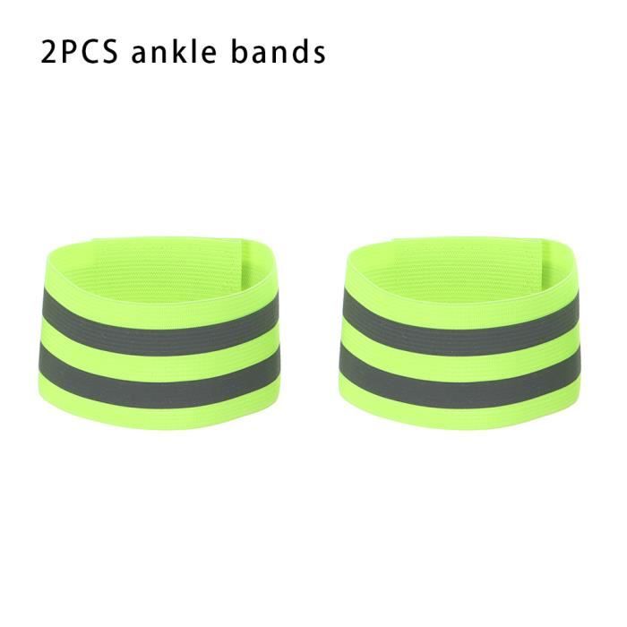 HONGECB Vélo Haute Visibilité Cheville Bracelets, Bracelet de