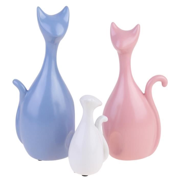3 Pieces Chat Famille Figurine Abstrait Bureau En Ceramique Decorative Miniatures Chats Ornements Sculpture Statue Statuette Cdiscount Maison 3 Pieces Chat Famille Figurine Abstrait Bureau En Ceramique Decorative Miniatures Chats Ornements Sculpture Statue Statuette Cdiscount Maison