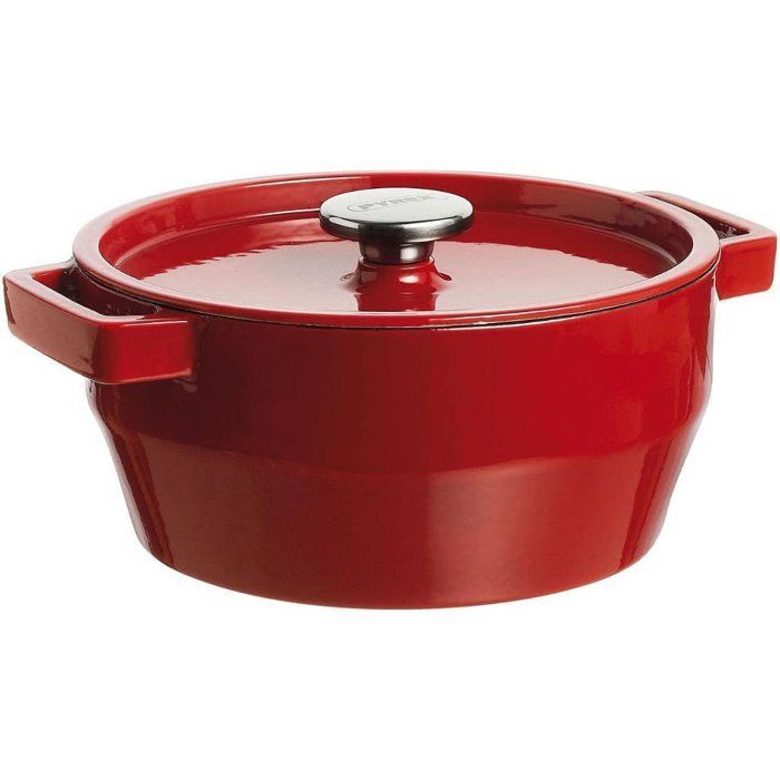 Cocotte ronde - PYREX - Slow Cook - 24 cm - Rouge