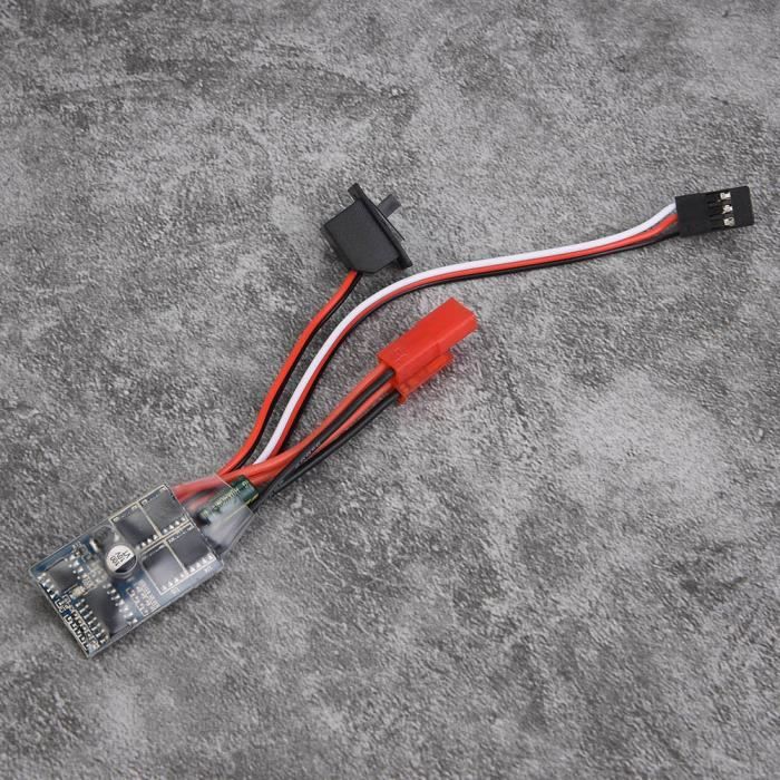 Dilwe 60A RC Contrôleur de Vitesse électronique Brushed pour modèle