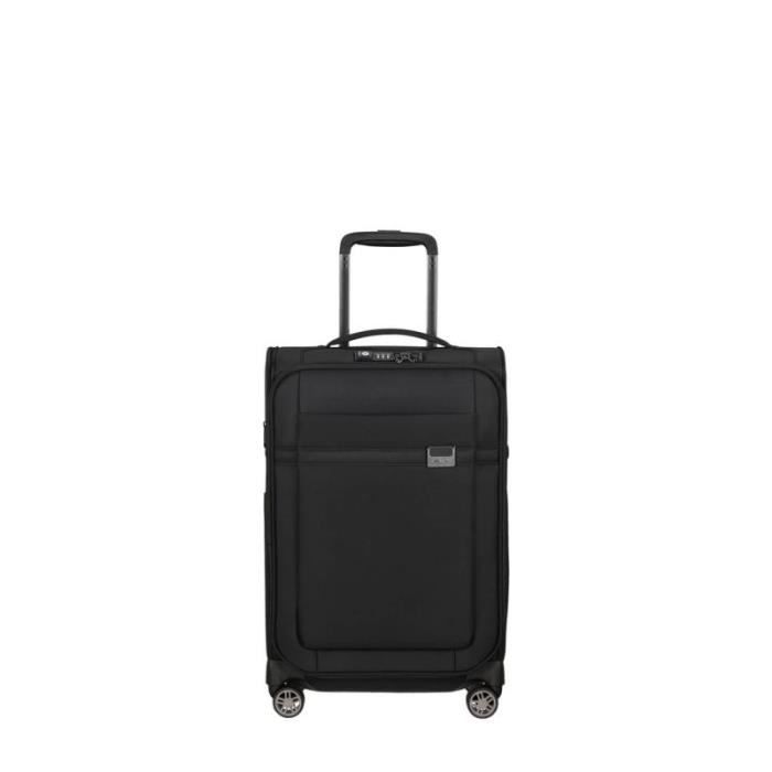Valise cabine souple SAMSONITE Airea 55 cm Extensible Noir