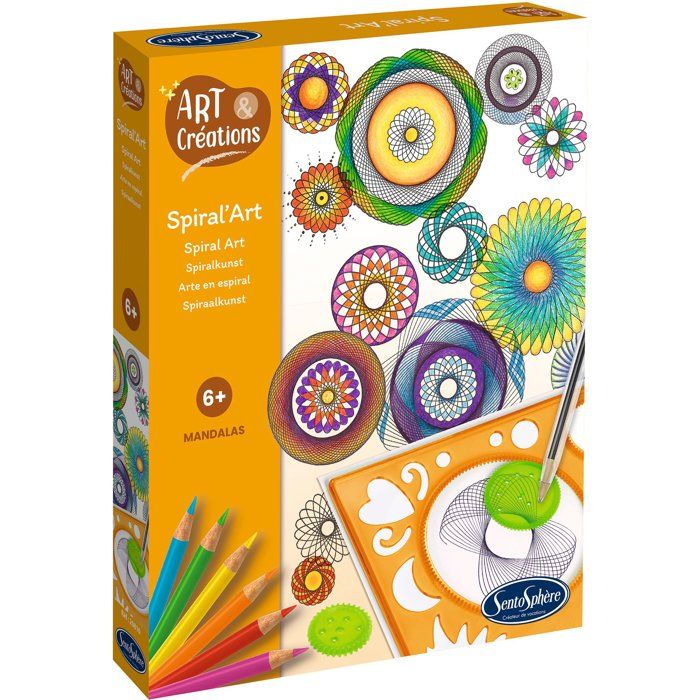 Sentosphère coffret Spiral Art créatif
