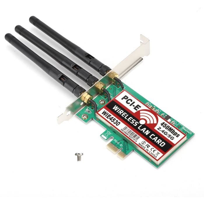 Carte PCI WiFi Asus PCE-AC68 , 1300Mb/s, 3 antennes - CARON Informatique - Calais