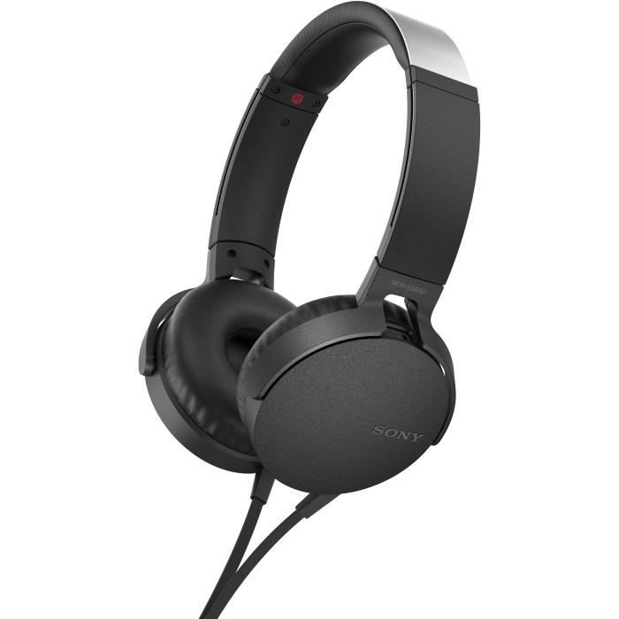 SONY MDRXB550APB Casque Audio Extra Bass - Noir - Cdiscount TV Son Photo