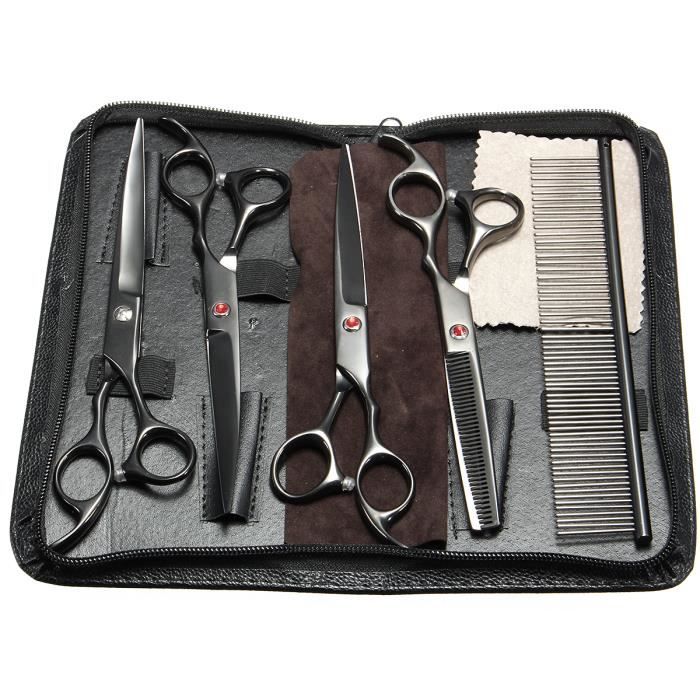 Kit De Toilettage Professionnel Weaver Leather 65-2055-BK - Brosse, Peigne Et Cure-pieds