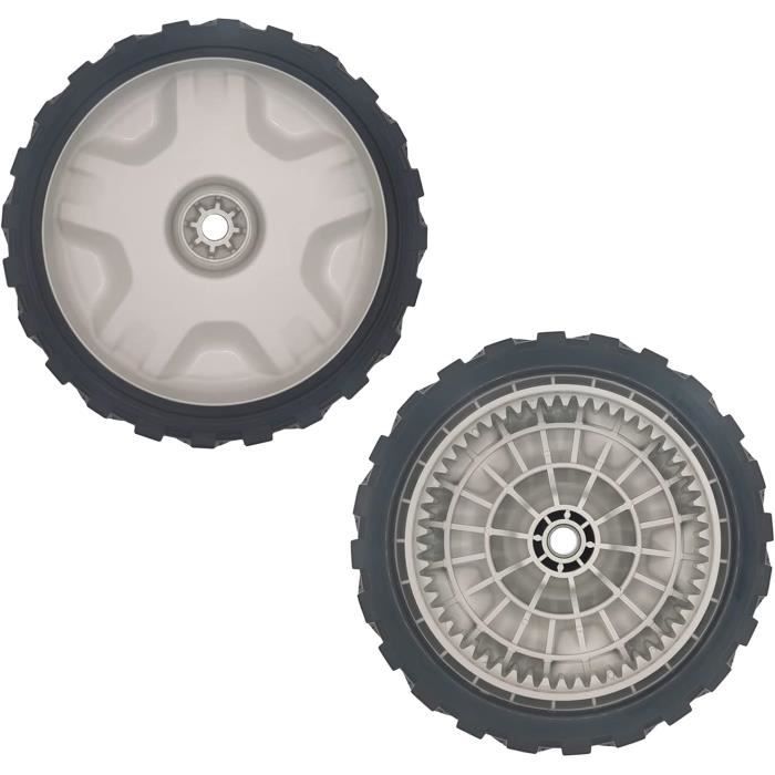 Roues Pour Tondeuse à Gazon Oregon - Lot De 2 - Diamètre 150mm - Alésage 12.7mm - Profil Diamond - Polyuréthane