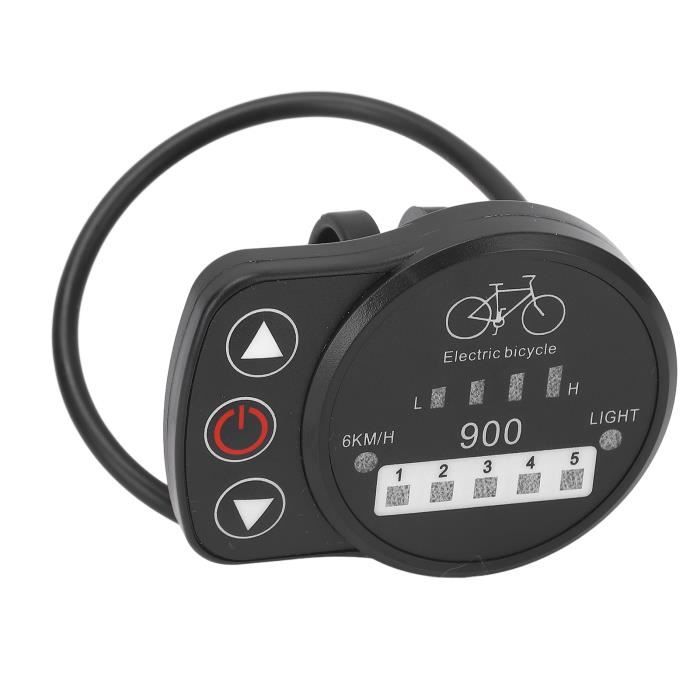 Affichage KT-LED880 Pour Vélo Électrique 36V 48V - Compteur E-Bike LCD