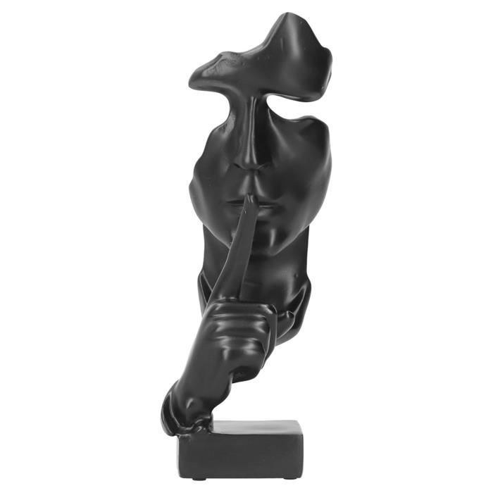 Sculpture Visage Humain Modèle Triple - Décor Table Résine Par Shri Handicrafts