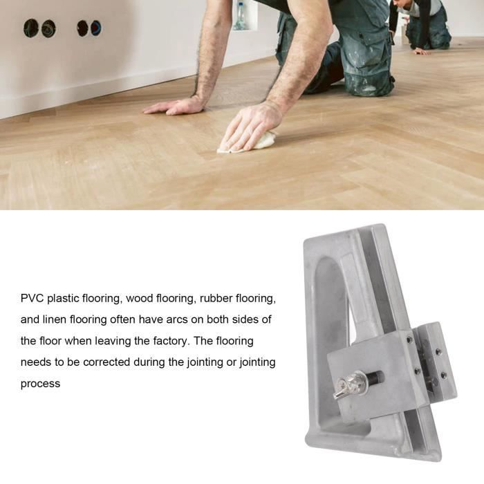 Rainureuse Manuelle Pour Sol PVC - Manche En Hêtre, 3 Lames De Rechange - Outil Professionnel Pour Rainurage Précis Et Rapide - 7