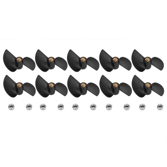 Hélice de bateau - VVIKIZY - FT009 RC - Plastique - 10 pièces