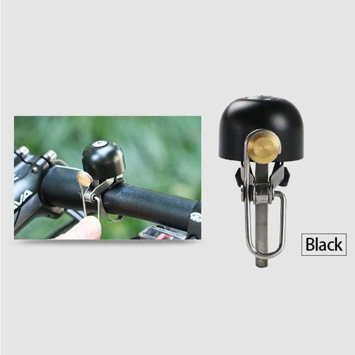 RockBros Cloche De Vélo Rétro En Acier Inoxydable Cloche De Velo Facile A Installer Velo Corne Pour Securite Velo Sonnerie Guidon Anneau En Metal