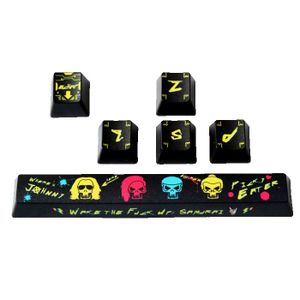 Razer Pbt Keycap Upgrade-Set für mechanische und optische Tastaturen: Mattschwarz quarzrosa Razer Pbt Keycap Upgrade-Set für mechanische und optische Tastaturen: Mattschwarz quarzrosa