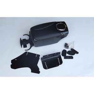 Console Centrale Accoudoir Universel Noir Pour Dacia Logan, Sandero, MCV - Console Centrale Confortable Et Réglable Appuie-bras Universel - Foto 3