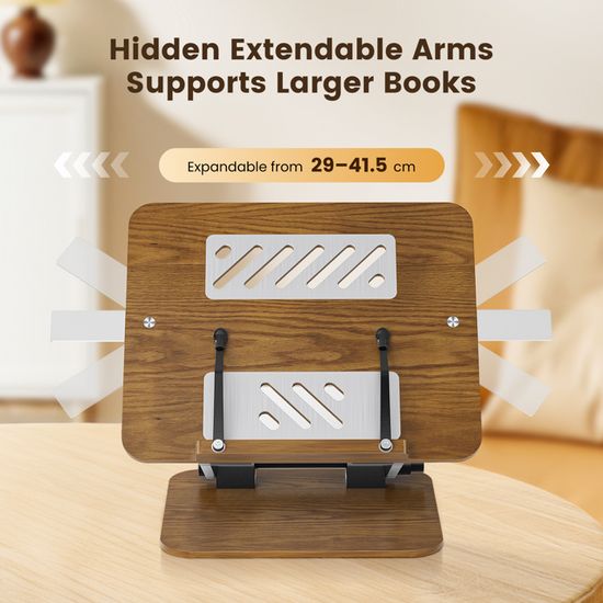 Support de Livre pour la Lecture, Repose Livre avec Base Pivotante à Support de Livre pour la Lecture, Repose Livre avec Base Pivotante à