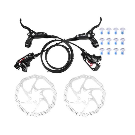 Cuque jeu de freins à disque à pression d'huile de vélo MEROCA 1 paire Cuque jeu de freins à disque à pression d'huile de vélo MEROCA 1 paire