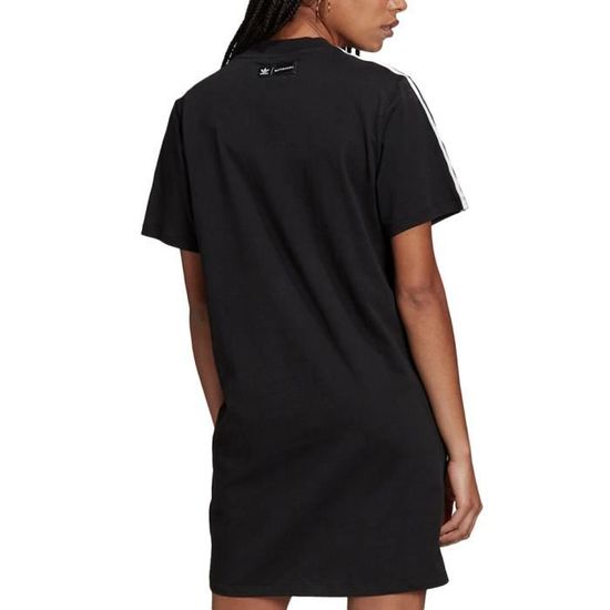 Robe T-shirt Noir Femme Adidas H20487 Blanc - Cdiscount Prêt-à-Porter