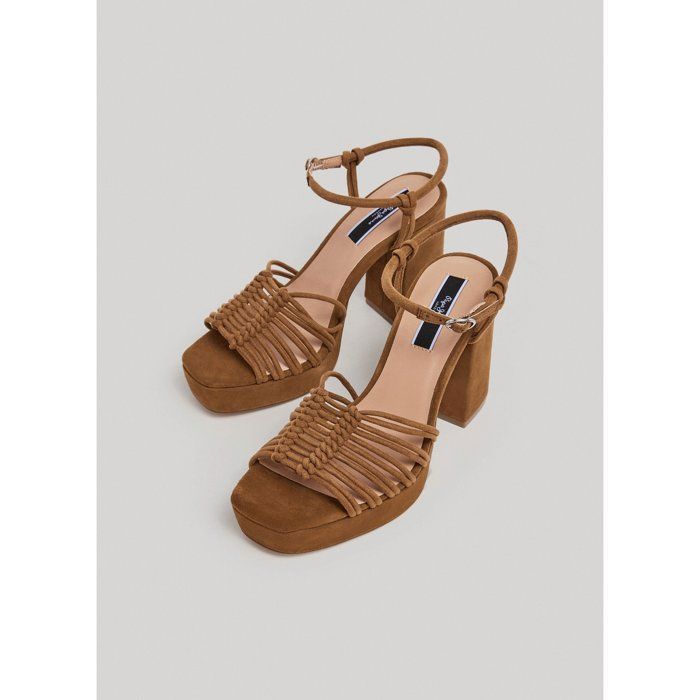 Sandales femme Pepe Jeans Lenny Life tobacco Cdiscount Chaussures - Main Image