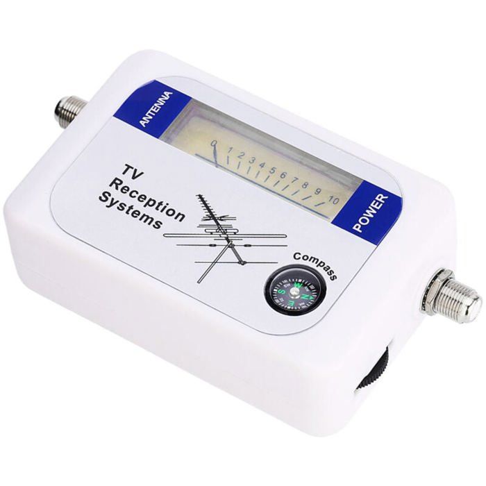Mini Finder Numérique Antenne TV - Détecteur Signal 5.25 SD USB Avec Rétroéclairage