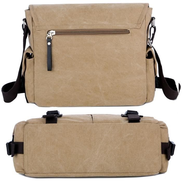 Mini Sac Banane En Simili Cuir Marron – Pour Smartphone Jusqu'à 6,3 Pouces, Double Fermeture, Bandoulière Ajustable