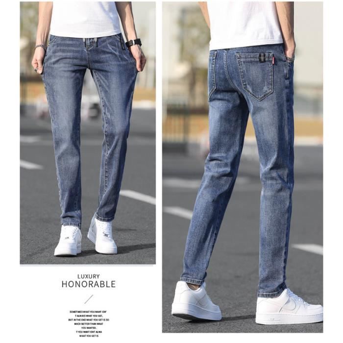Jean homme taille 2025 elastique