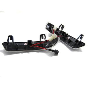 Repiauto Feu Clignotant Rétroviseur Gauche - Répétiteur Compatible Peugeot 2008 2013-2019, Blanc