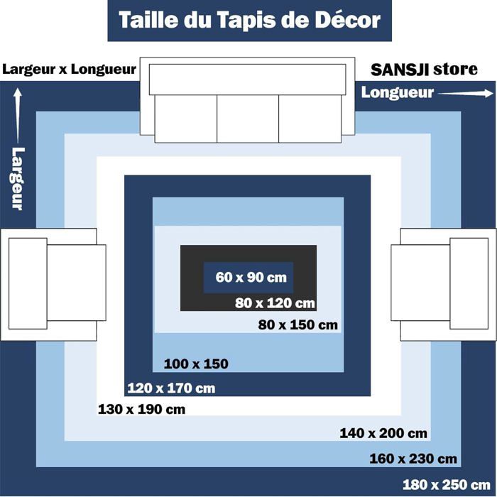 Tapis Décoration Intérieur 100x150 Cm - Motif Ligne Rose Gris Doré - Doux Antidérapant - Pour Chambre, Salon