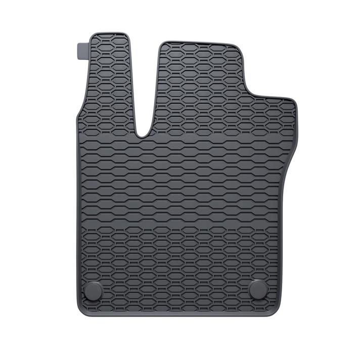Tapis De Sol Sur Mesure Pour Kia Rio 2011-2017 - Noir Velours, Antidérapant Et Renforcé