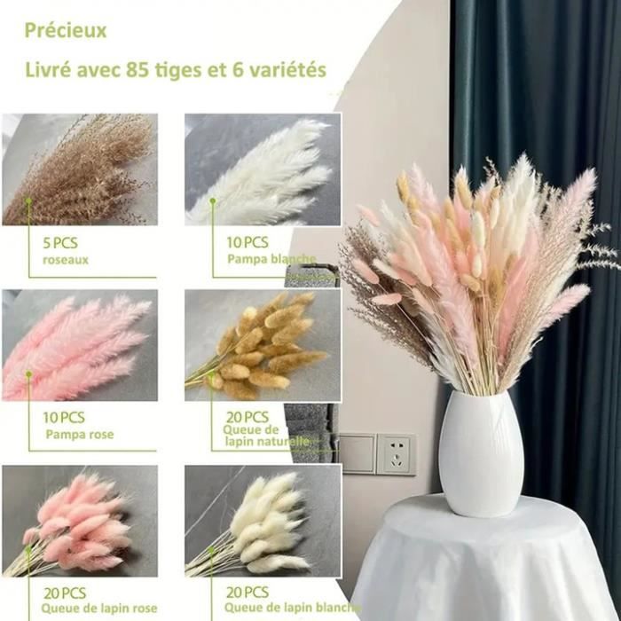 Fleurs Séchées Naturelles Tomedeks - 50g Pour Créations DIY - Décoration Florale Préservée