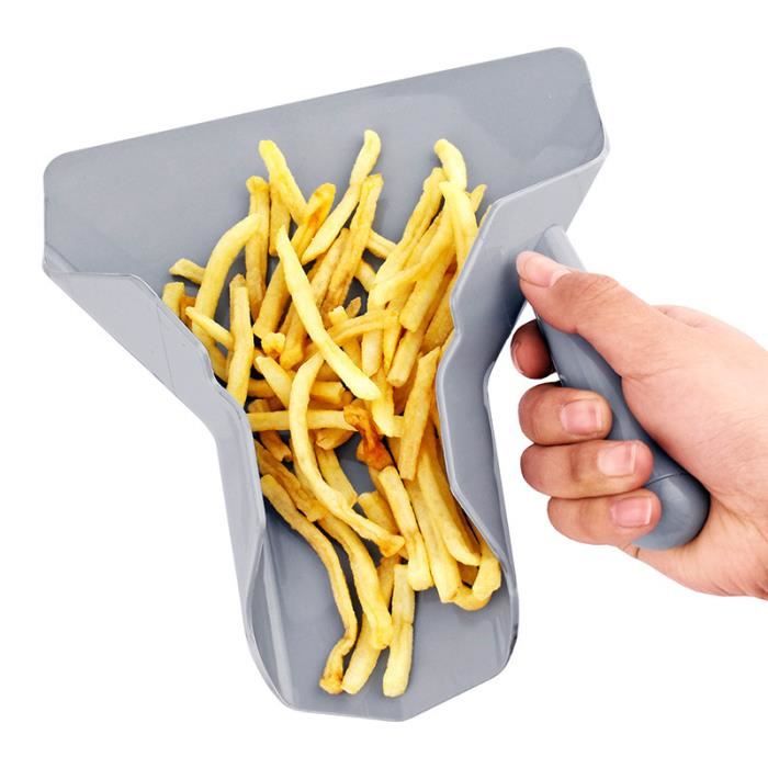 2 Pelles à Copeaux/frites En Plastique – Pratiques Pour Servir Et Emballer – Lot économique