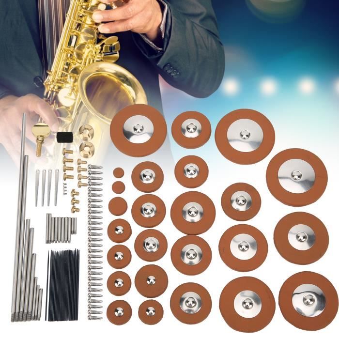 HURRISE Kit de nettoyage pour saxophone Ensemble de Support de Saxophone  Alto Support en Métal Kit de instruments produit