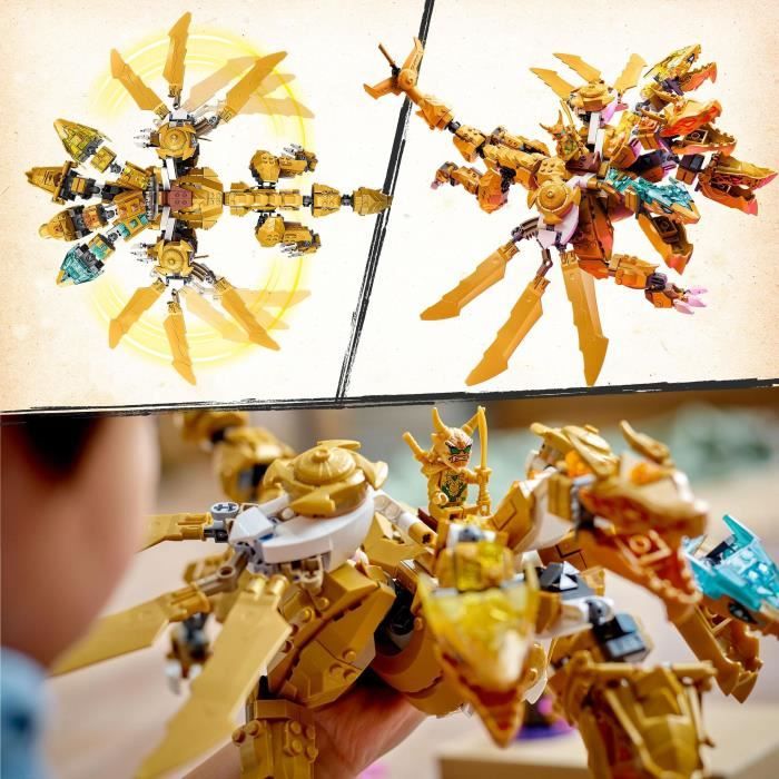 LEGO 71774 NINJAGO L Ultra Dragon D Or De Lloyd Figurine Ninja lego-71774-ninjago-l-ultra-dragon-d-or-de-lloyd-figurine-ninja