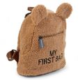 CHILDHOME Sac à dos pour enfants My First Bag Teddy Beige-3