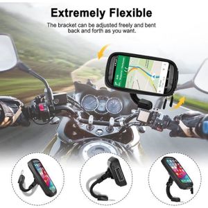 Support Téléphone Vélo GADISTA 7 Pouces Avec Boîte à Gants Intégrée