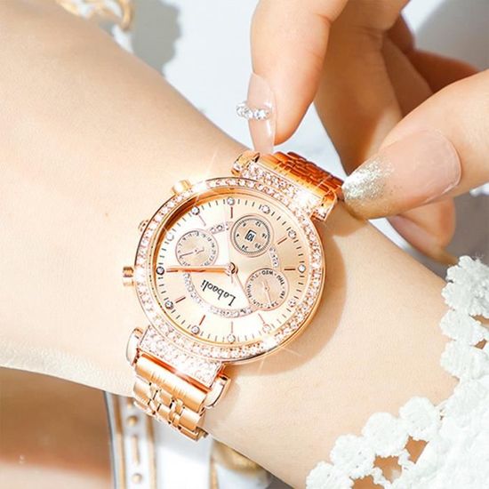 Montre Classique Femme VXFAIZY - Affichage Facile, Calendrier Et étanche