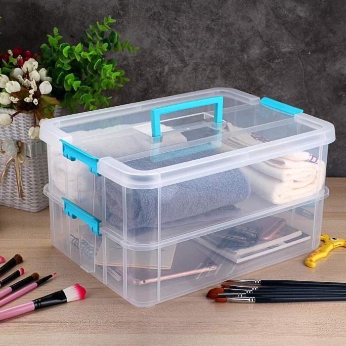 Vitrine En Acrylique 4 Mm D'épaisseur – Boîte De Protection Pour Boîtes Booster TCG, Fermoir Sécurisé, Empilable, Transparente, Dimensions 14 X 7,6 X 12,4 Cm – Pour Collectionneurs