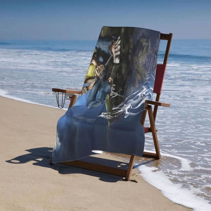 Serviette De Plage Harry Potter En Microfibre – 70x140 Cm, 240 G/m², Super Absorbante Et Douce