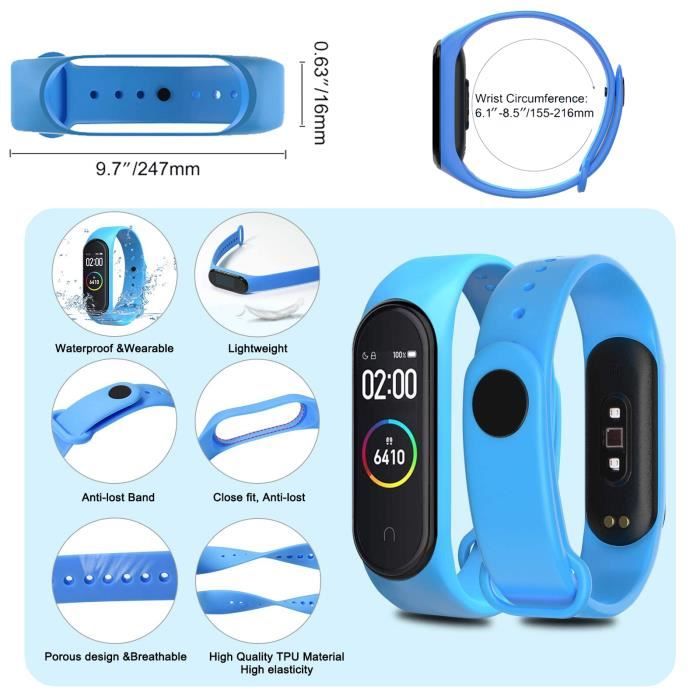 Bracelet rechange xiaomi on sale mi band 4
