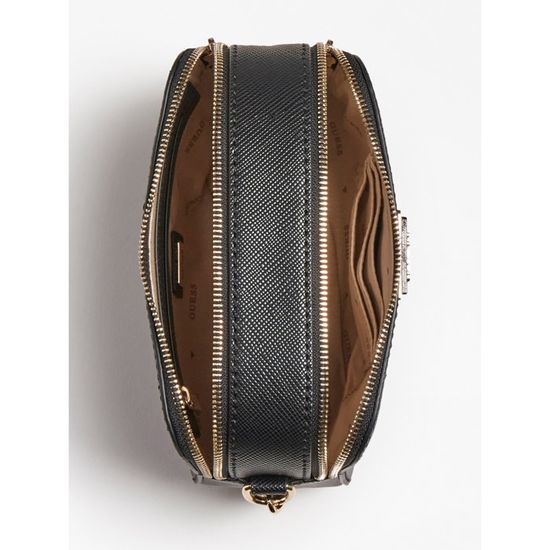 GUESS Noelle Crossbody Camera Bag Beige [202975] - sac à épaule