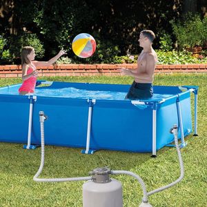 Tuyaux De Rechange Pour Pompe De Piscine Hors Sol - Lot De 2 - Diamètre 32 Mm - Longueur 1 M - Bleu